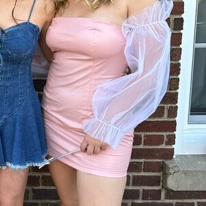 🌸 PINK BODYCON DRESS 🌸